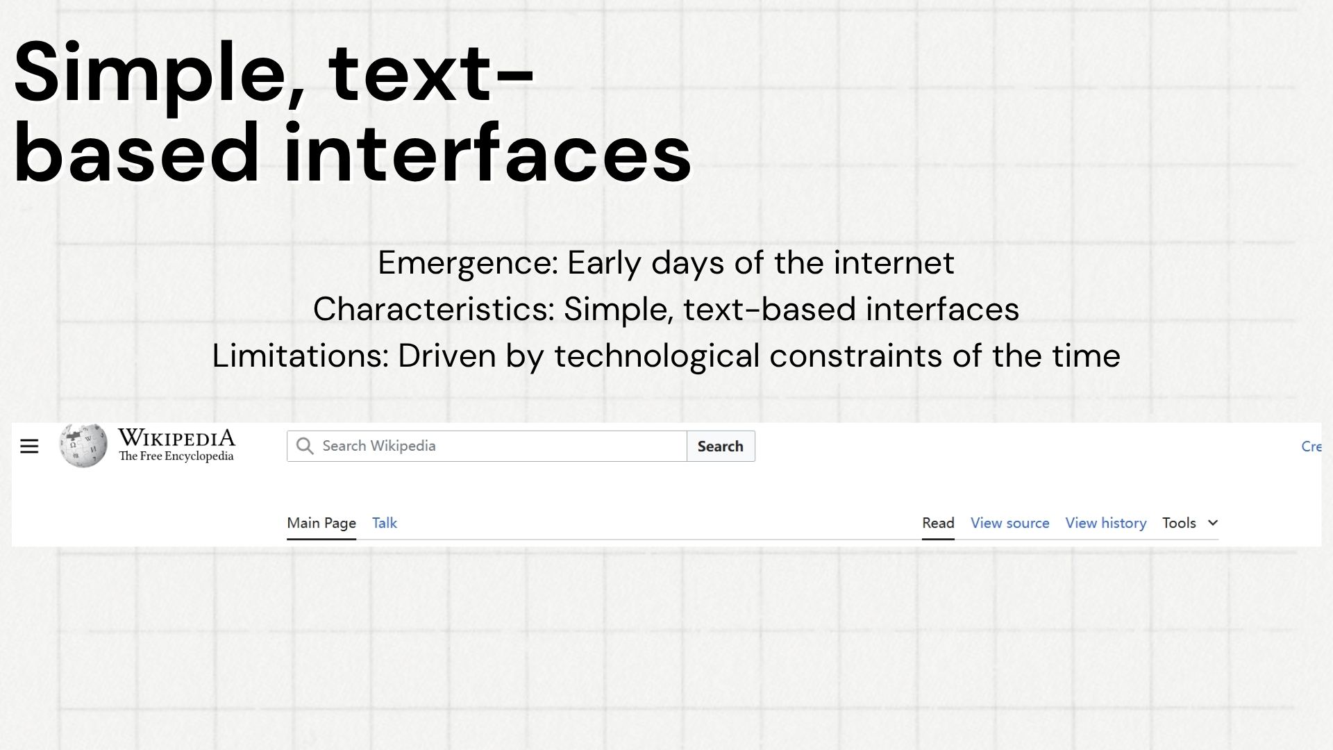 Simple Text-Based Interfaces