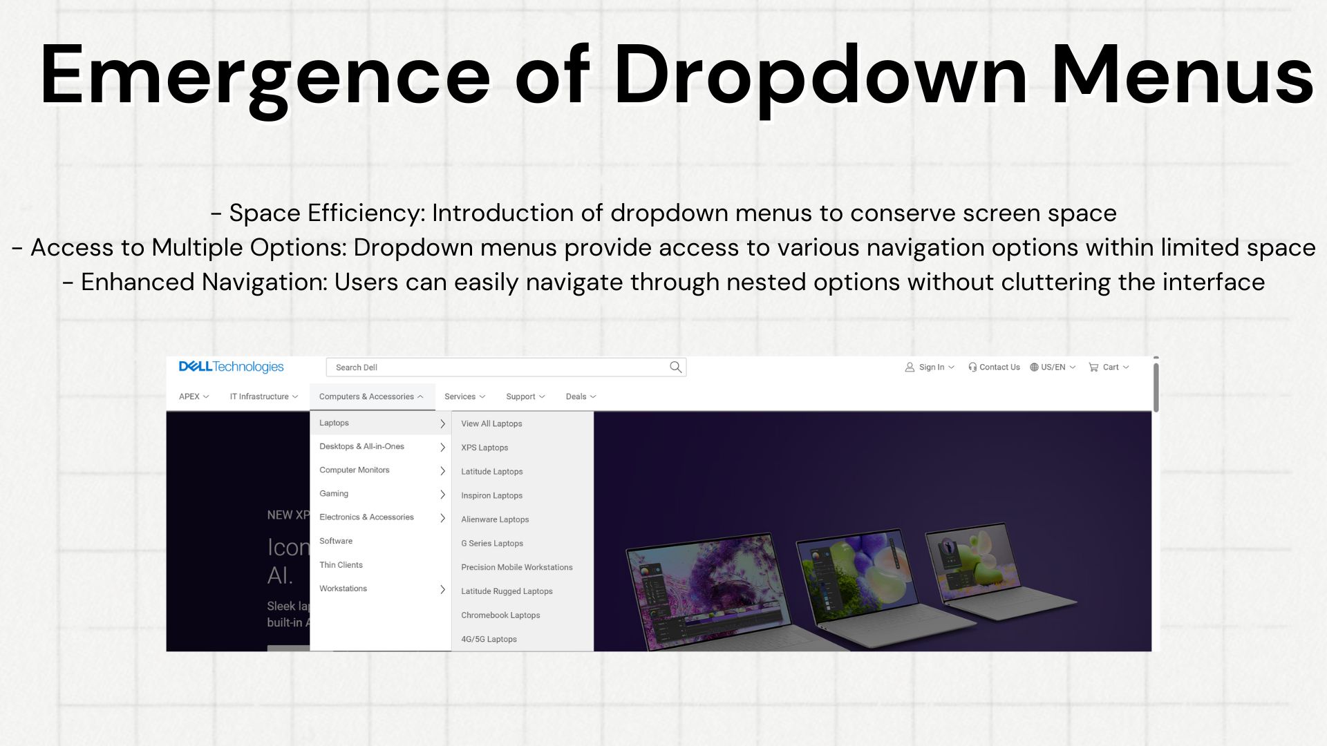 Dropdown Menu