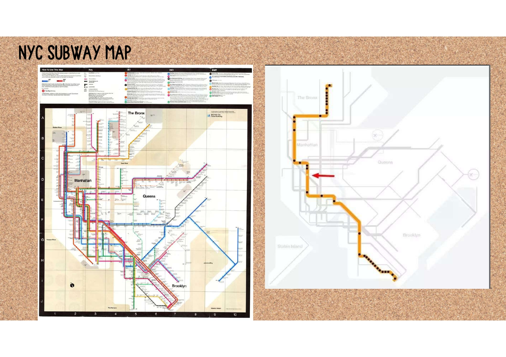 Modern NYC Subway Map